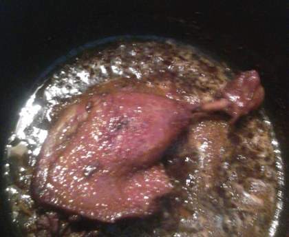 Cuisses de canard au miel