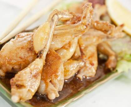 Cuisses de grenouilles ail et crème faciles