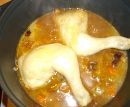 Cuisses de poulet façon carbonnade flamande