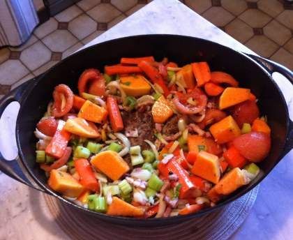 Cuissot de chevreuil en cocotte