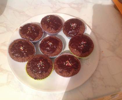 Cupcake moelleux au chocolat