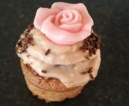 Cupcake praliné sans gluten