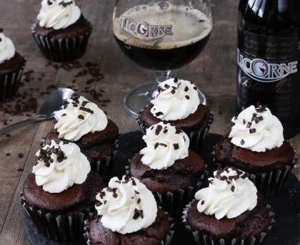 Cupcakes à la Licorne Black et au chocolat