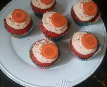 Cupcakes carotte aux épices sucrés et salés