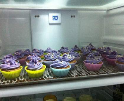 Cupcakes fourrés à la crème de citron