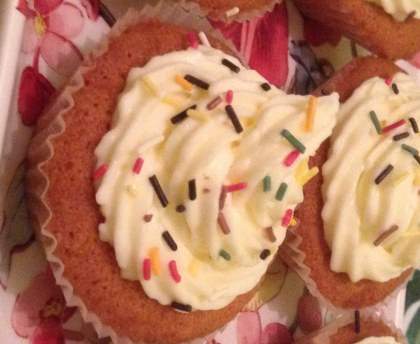 Cupcakes fraise mascarpone
