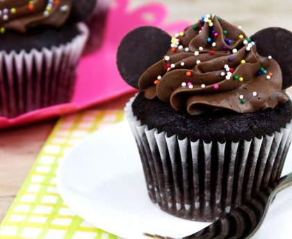 Cupcakes Mickey au Nutella