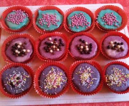 Cupcakes poire chocolat