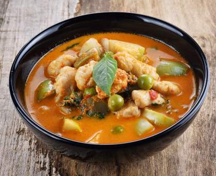 Curry de Gambas au Porc (Madagascar)