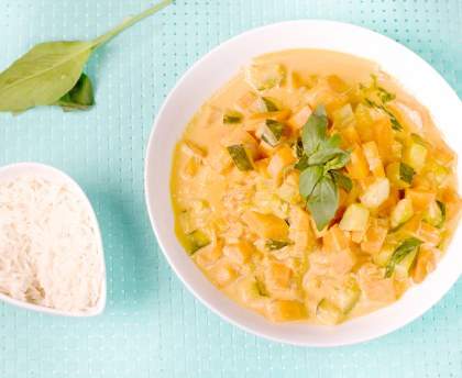 Curry de légumes végétarien