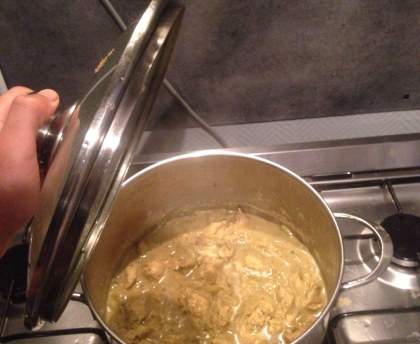 Curry de poulet au yaourt