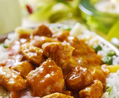 curry de poulet