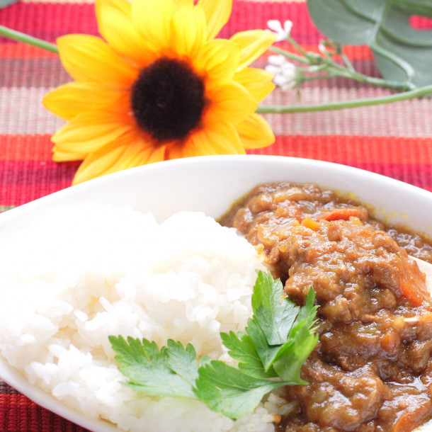 Curry de viande hachée