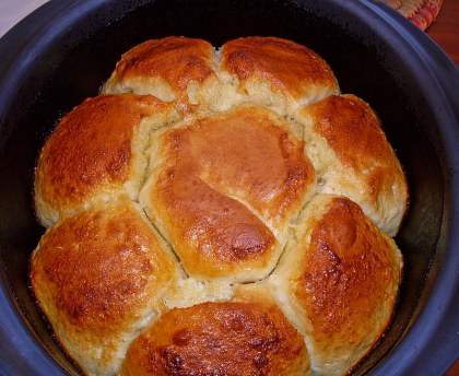 DAMPFNUDELN - Pains soufflés à la vapeur