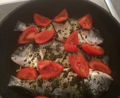 Daurade à la chermoula