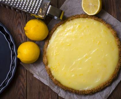 Délicieuse tarte au citron