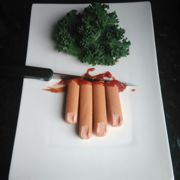 Des doigts en moins 