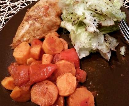 Dinde à la Patate douce