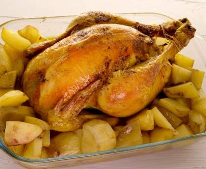 Dinde farcie aux marrons