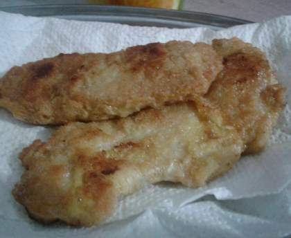 Dinde panée