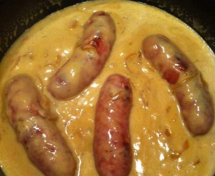 Diots à la moutarde et au miel
