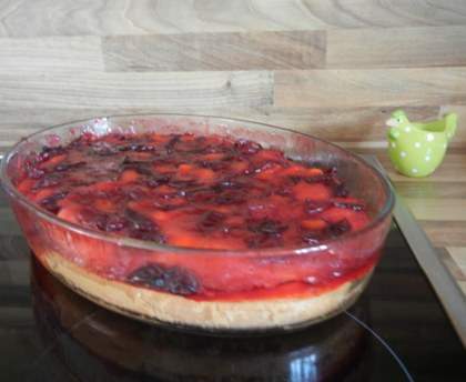 Divin aux prunes et à la pâte d'amande