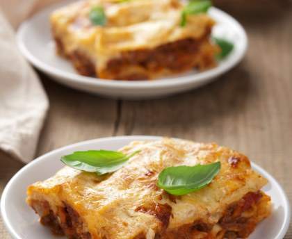 Divines lasagnes au boeuf