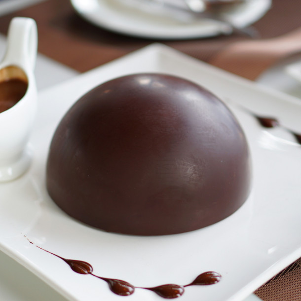 Dôme chocolat et framboise