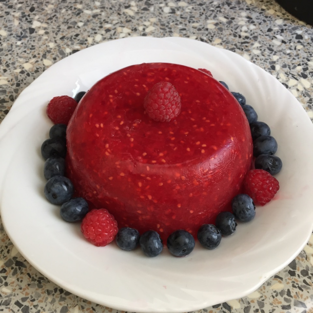 Dôme de fruits rouges