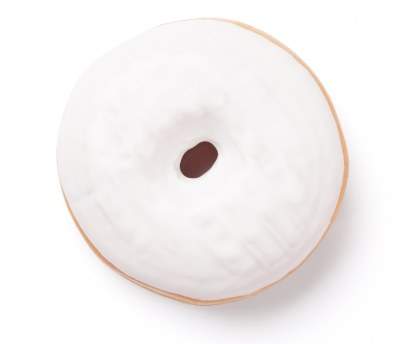 Donuts au chocolat blanc