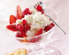 Douceur au Brebis et aux fruits rouges
