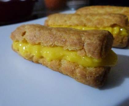 Éclair à la vanille 