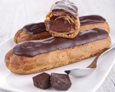 Eclairs au chocolat light