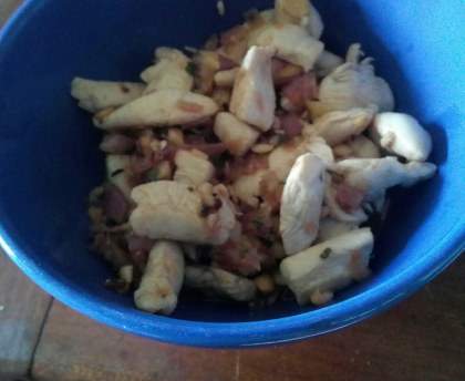 Emincé de Poulet Thaï