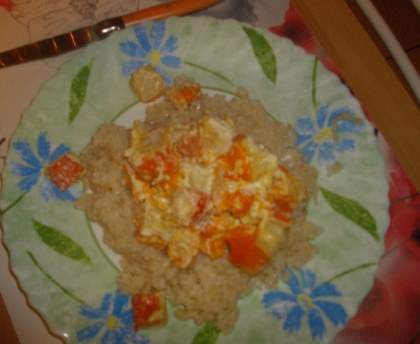 Emincé de surimi à la mimolette