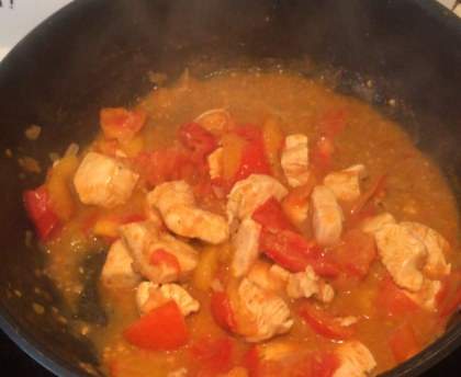 Emincés de poulet à la provencale
