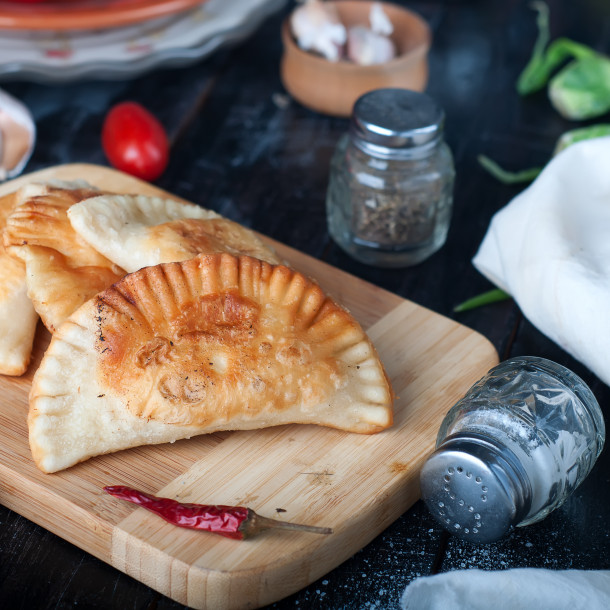 Empanadas au jambon et au fromage