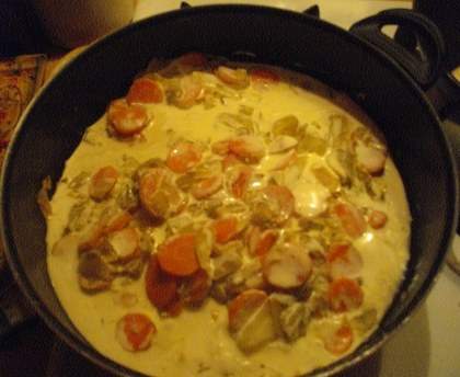 ENDIVES A LA CREME DE SOJA