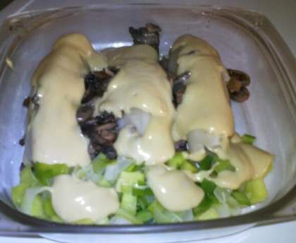 Endives à la forestière, sauce moutardée