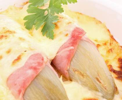 Endives au jambon et au bleu