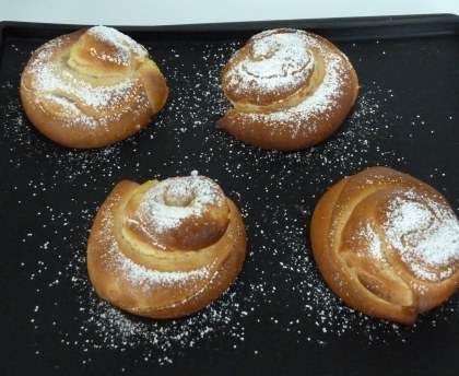 Ensaïmadas (brioches espagnoles)