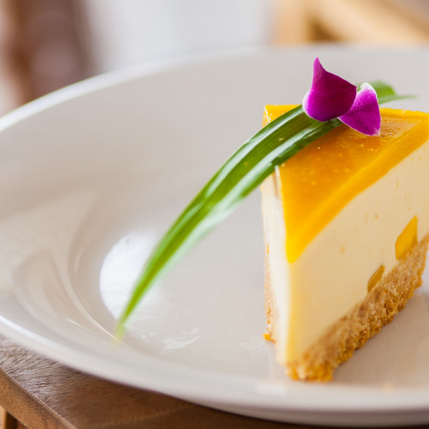 Entremets à la pêche