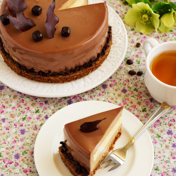 Entremets au café