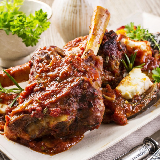 Epaule d'agneau en cocotte en fonte
