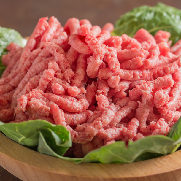 Epinards avec steaks hachés au citron