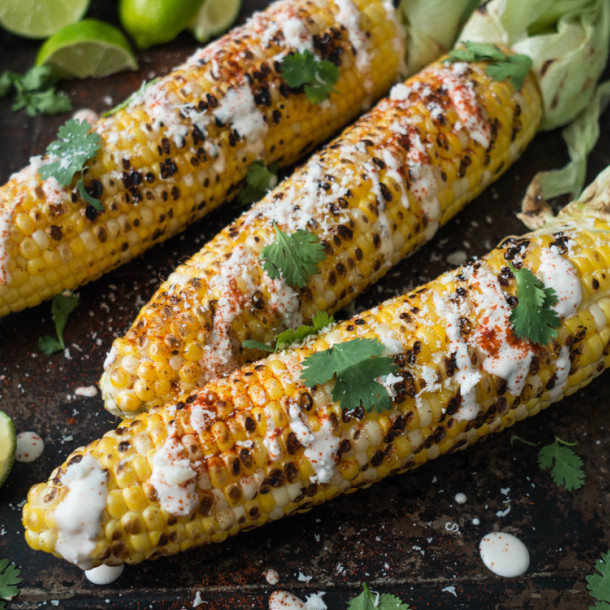 Épis de maïs à la mexicaine