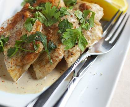 Escalopes de dinde à la crème de whisky