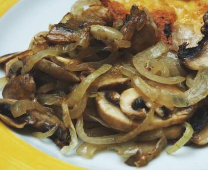 Escalopes de dinde à la crème d'oignons