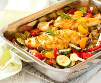 Escalopes de dinde aux courgettes et au citron