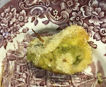 Escalopes de poulet au pesto et bacon